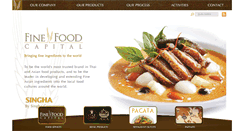Desktop Screenshot of finefoodcapital.com